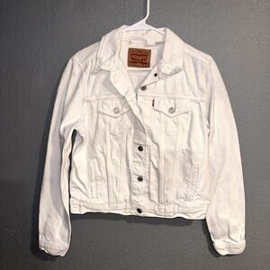 Levi's White Jean Jacket